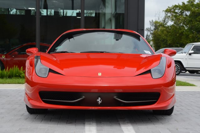 Pre Owned 2013 Ferrari 458 Spider 2d Convertible In Doral